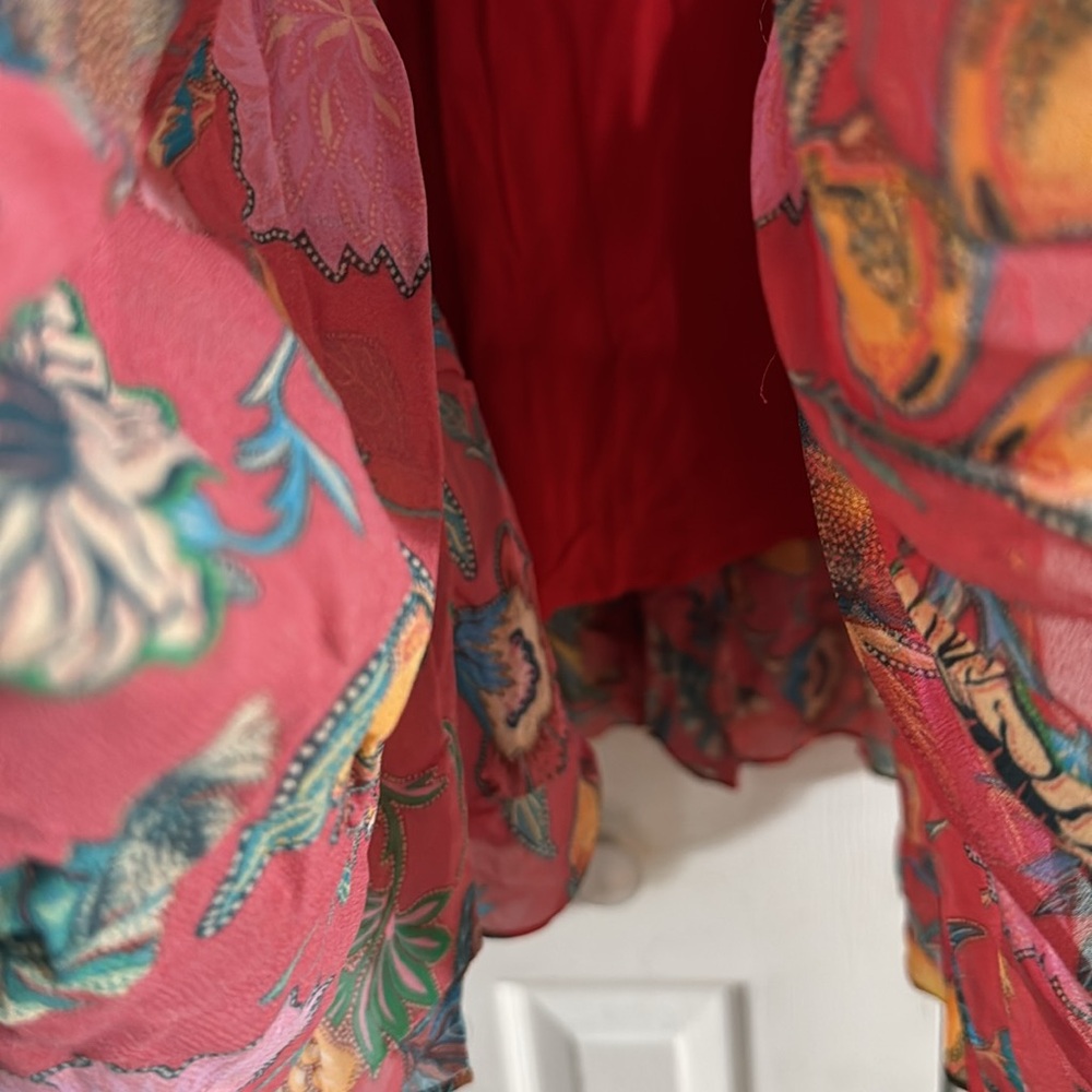 FARM Rio Red Floral Dress - Picture 10 of 11